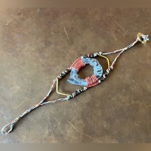 FREE w/ purchase Beautiful Wrapped Geode Slice Boho Bracelet